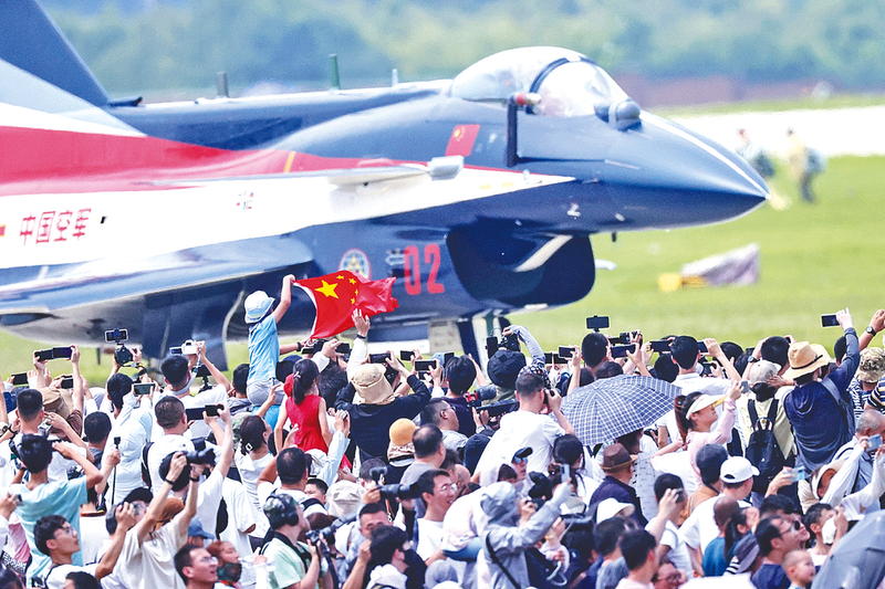 中国美女操操视频长春航空展迎来首个公众日